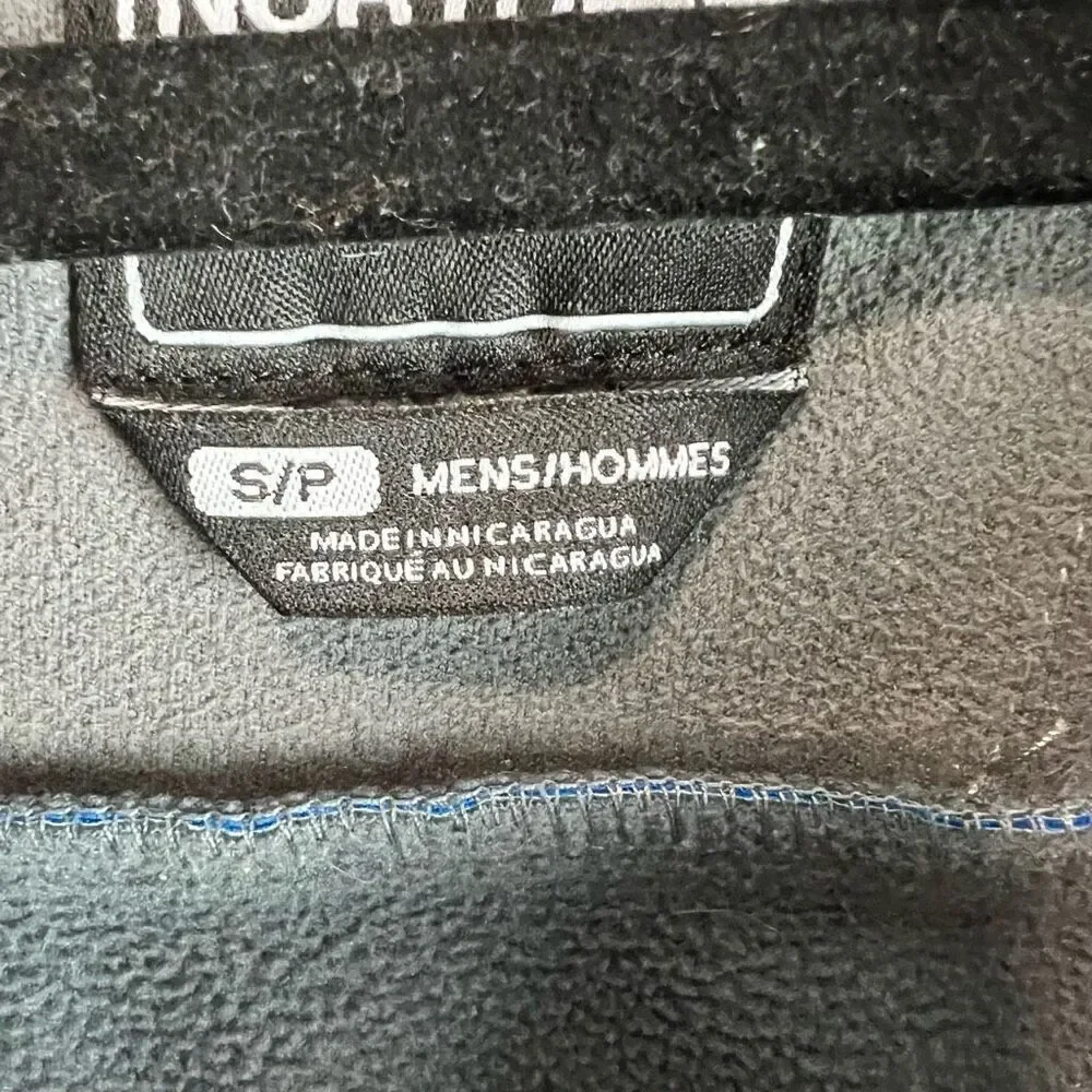The North Face Men's Blue‎ Softshell Jacket Size S Full Zip